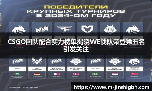 CSGO团队配合实力榜单揭晓WE战队荣登第五名引发关注